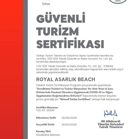 אתר נופש Royal Asarlik